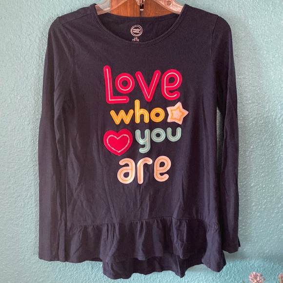 wonder nation Other - Wonder Nation | Girls Navy Blue Long Sleeve Shirt